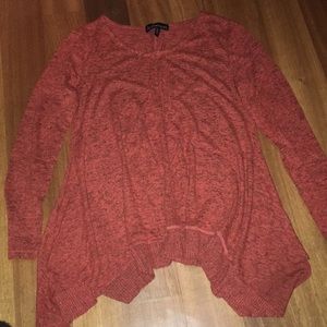 Long handkerchief sweater